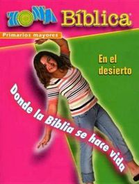 Cover image for Biblezone in the Wilderness - Older Elementary Leader Guide - Spanish