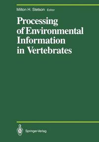 Cover image for Processing of Environmental Information in Vertebrates