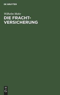 Cover image for Die Frachtversicherung