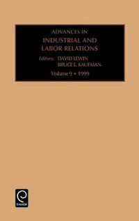 Cover image for Advances in Industrial and Labor Relations