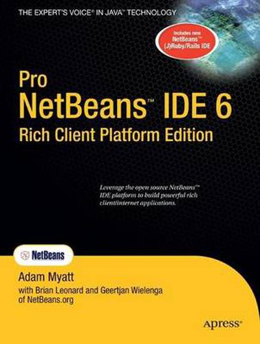 Cover image for Pro Netbeans IDE 6 Rich Client Platform Edition
