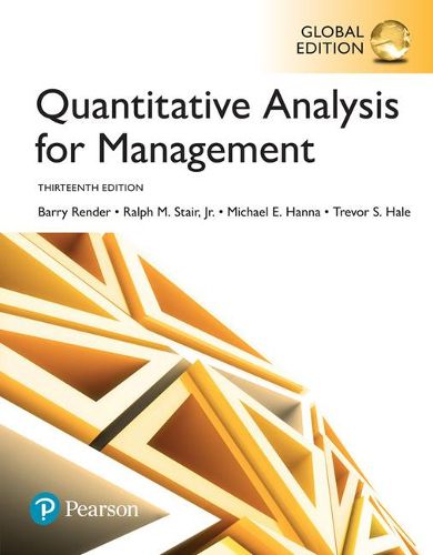 Cover image for Quantitative Analysis for Management, Global Edition