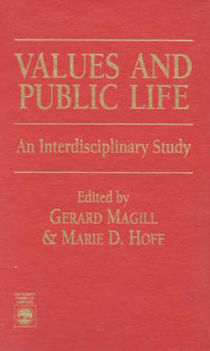 Values and Public Life: An Interdisciplinary Study