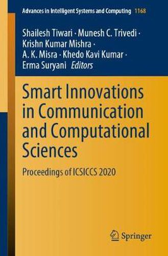 Cover image for Smart Innovations in Communication and Computational Sciences: Proceedings of ICSICCS 2020