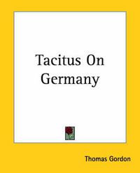 Cover image for Tacitus On Germany