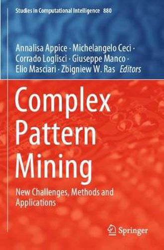 Cover image for Complex Pattern Mining: New Challenges, Methods and Applications