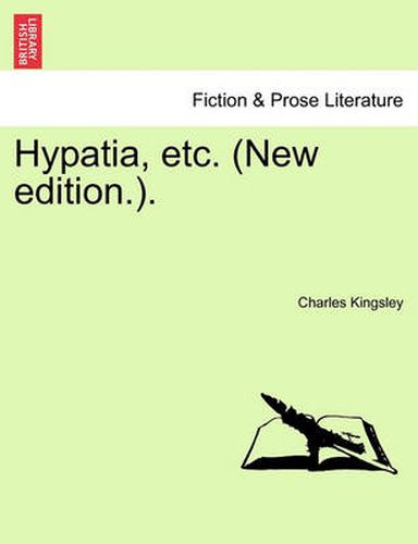 Cover image for Hypatia, Etc. (New Edition.).