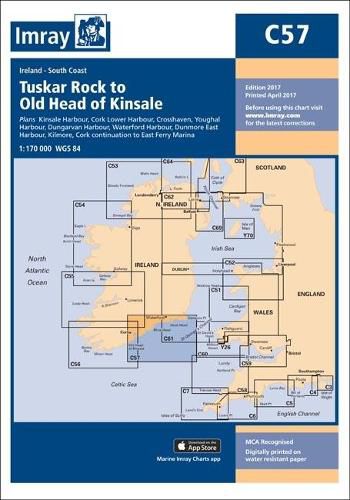 Cover image for Imray Chart C57: Tuskar Rock to Old Head of Kinsale