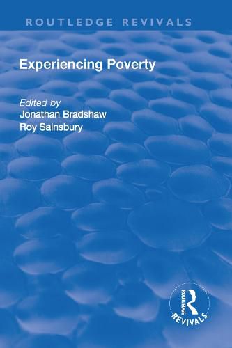 Cover image for Experiencing Poverty