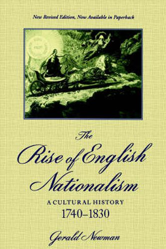 Cover image for The Rise of English Nationalism: A Cultural History, 1740-1830