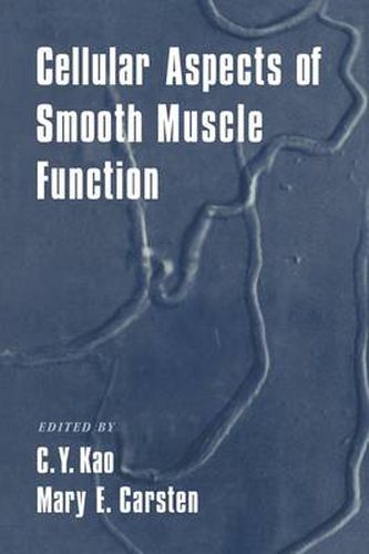 Cover image for Cellular Aspects of Smooth Muscle Function