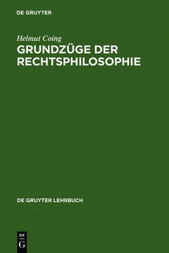 Cover image for Grundzuge Der Rechtsphilosophie