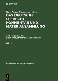 Cover image for Georg Abraham: Das Deutsche Seerecht. Kommentar Und Materialsammlung. Band 3