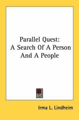 Cover image for Parallel Quest: A Search of a Person and a People