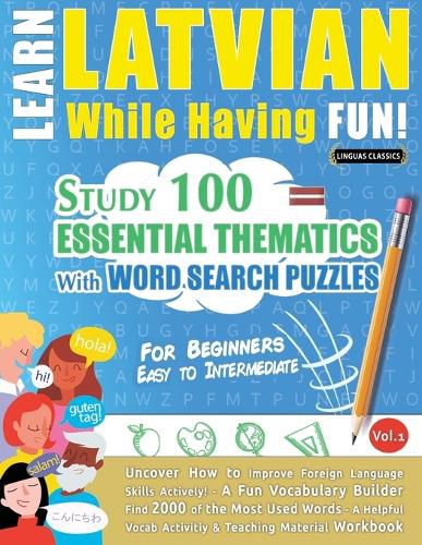 Cover image for Learn Latvian While Having Fun! - For Beginners