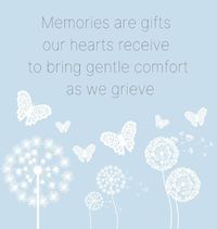 Cover image for In Loving Memory Book to sign (Hardback cover)