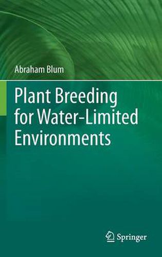 Cover image for Plant Breeding for Water-Limited Environments