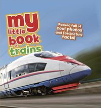 Cover image for My Little Book of Trains