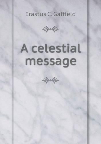 Cover image for A celestial message