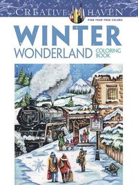 Cover image for Creative Haven Winter Wonderland Coloring Book