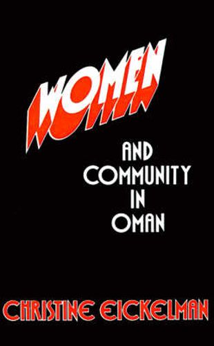 Cover image for Women and Community in Oman