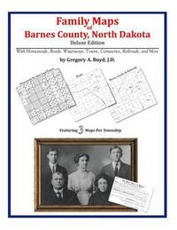 Cover image for Family Maps of Barnes County, North Dakota