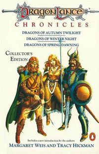 Cover image for Dragonlance Chronicles: Dragons of Autumn Twilight, Dragons of Winter Night, Dragons of Spring Dawnin