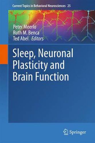 Cover image for Sleep, Neuronal Plasticity and Brain Function