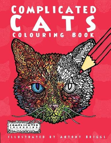 Cover image for Complicated Cats: Colouring Book