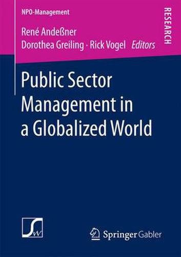 Cover image for Public Sector Management in a Globalized World