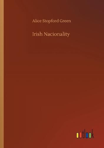 Cover image for Irish Nacionality