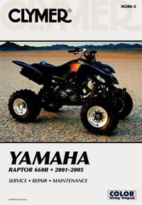 Cover image for Clymer Yamaha Raptor 660R 2001-20