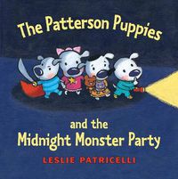 Cover image for The Patterson Puppies and the Midnight Monster Party