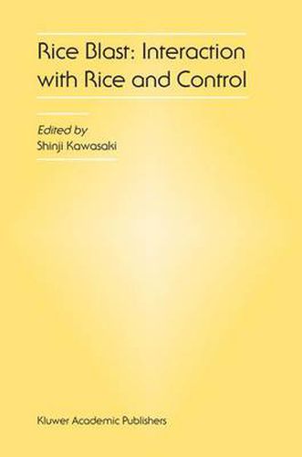 Cover image for Rice Blast: Interaction with Rice and Control: Proceedings of the 3rd International Rice Blast Conference