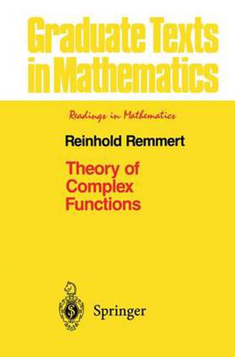 Cover image for Theory of Complex Functions