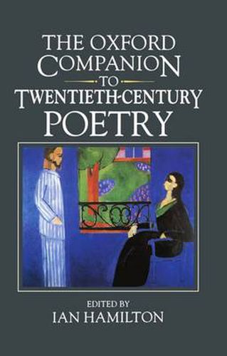 Cover image for The Oxford Companion to Twentieth-Century Poetry in English