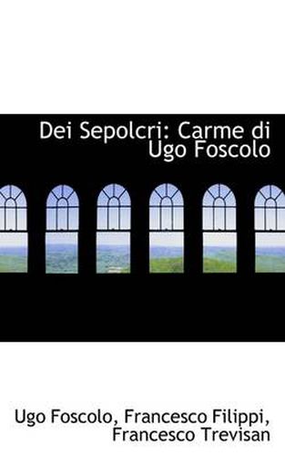 Cover image for Dei Sepolcri