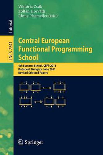 Cover image for Central European Functional Programming School: 4th Summer School, CEFP 2011, Budapest, Hungary, June 14-24, 2011, Revised Selected Papers