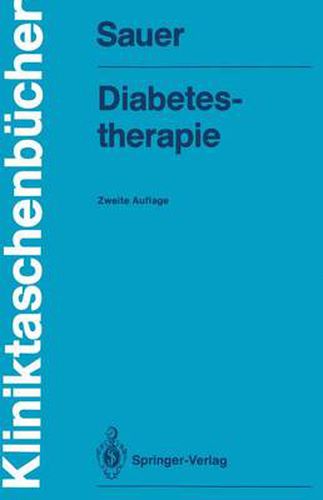 Cover image for Diabetestherapie