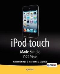 Cover image for iPod touch Made Simple, iOS 5 Edition