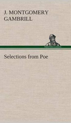 Cover image for Selections from Poe