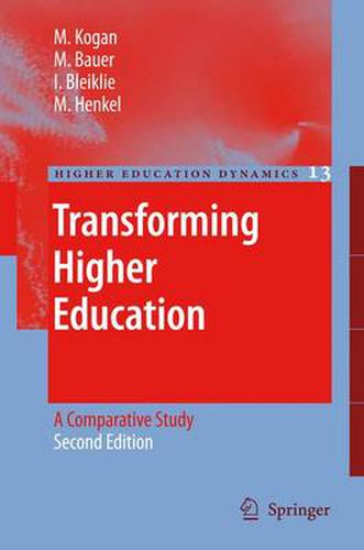 Cover image for Transforming Higher Education: A Comparative Study