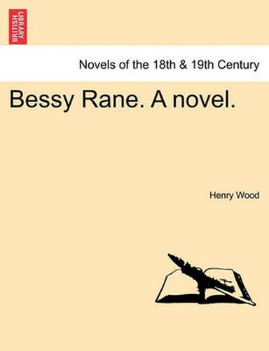 Cover image for Bessy Rane. a Novel.