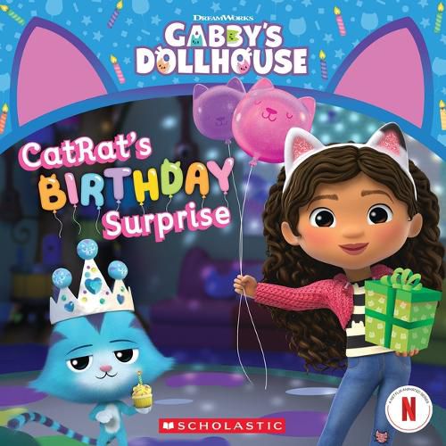 Cover image for Catrat's Birthday Surprise (Gabby's Dollhouse Storybook)