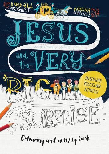 Cover image for Jesus and the Very Big Surprise Activity Book: Packed With Puzzles and Activities