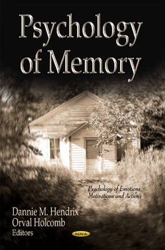 Cover image for Psychology of Memory