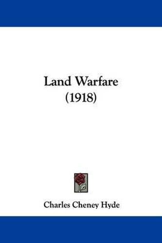 Cover image for Land Warfare (1918)