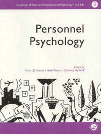 Cover image for A Handbook of Work and Organizational Psychology: Volume 3: Personnel Psychology