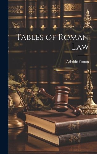 Cover image for Tables of Roman Law