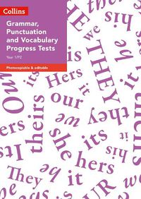 Cover image for Year 1/P2 Grammar, Punctuation and Vocabulary Progress Tests